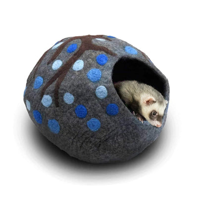 Comfy Ferret Cave (True Blue) - The Pampered FerretComfy Ferret Cave (True Blue)Pet SuppliesThe Pampered Ferret