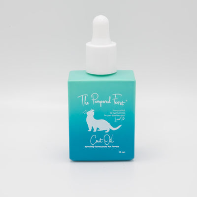 Moisturizing Coat Oil for Ferrets - The Pampered FerretMoisturizing Coat Oil for FerretsFerret Wellness ProductThe Pampered Ferret