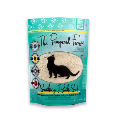Organic Soothing Bath Soak for Ferrets - The Pampered FerretOrganic Soothing Bath Soak for FerretsThe Pampered Ferret